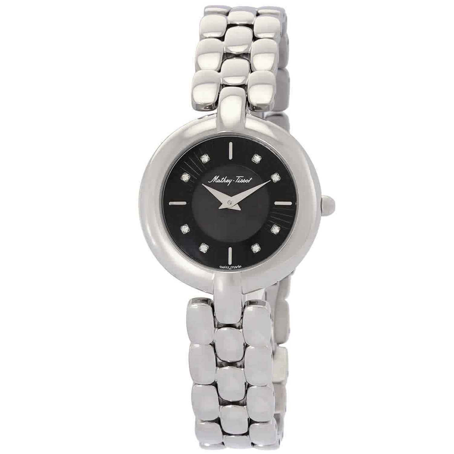 

Женские часы Mathey Tissot Farah с черным циферблатом Mathey Tissot, черный