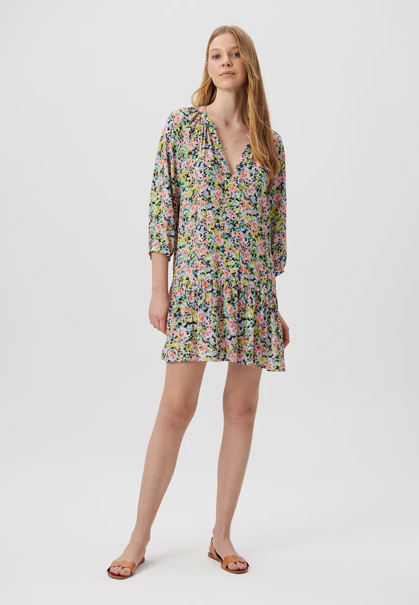 

Мини-платье Mavi "SHORT DRESS", короткое платье, цвет Abstract Te X Ture Print