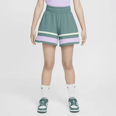 

Шорты Nike Sportswear Girls' Shorts, цвет Bicoastal/Hydrangeas/Vapor Green