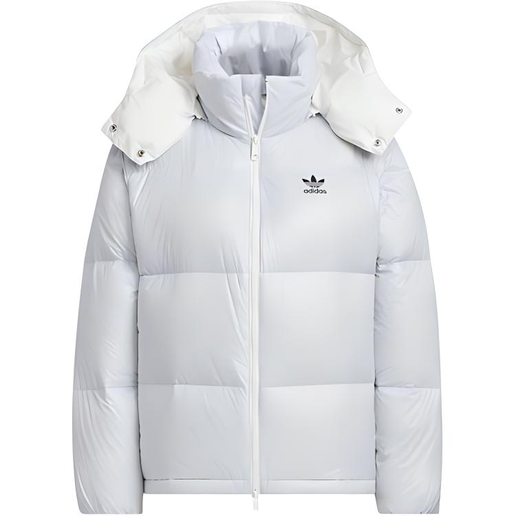 Adidas Originals Женская белая пуховая куртка, White — фото 3