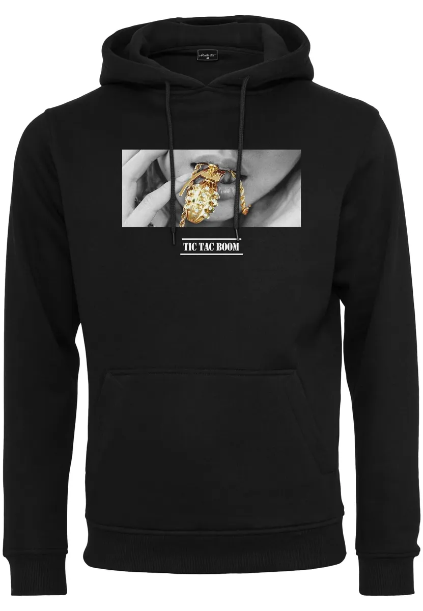 

Толстовка MisterTee с капюшоном "MisterTee Men's Boom Hoody", черный