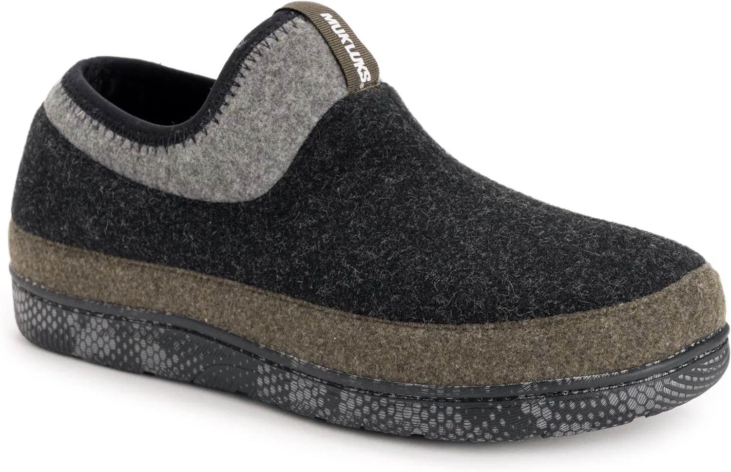 Мужские тапочки-слипоны MUK LUKS Bennet, Black