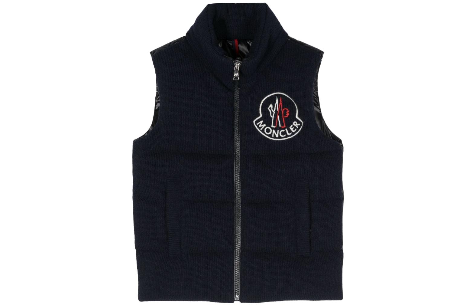 

Детский жилет Moncler, морской синий