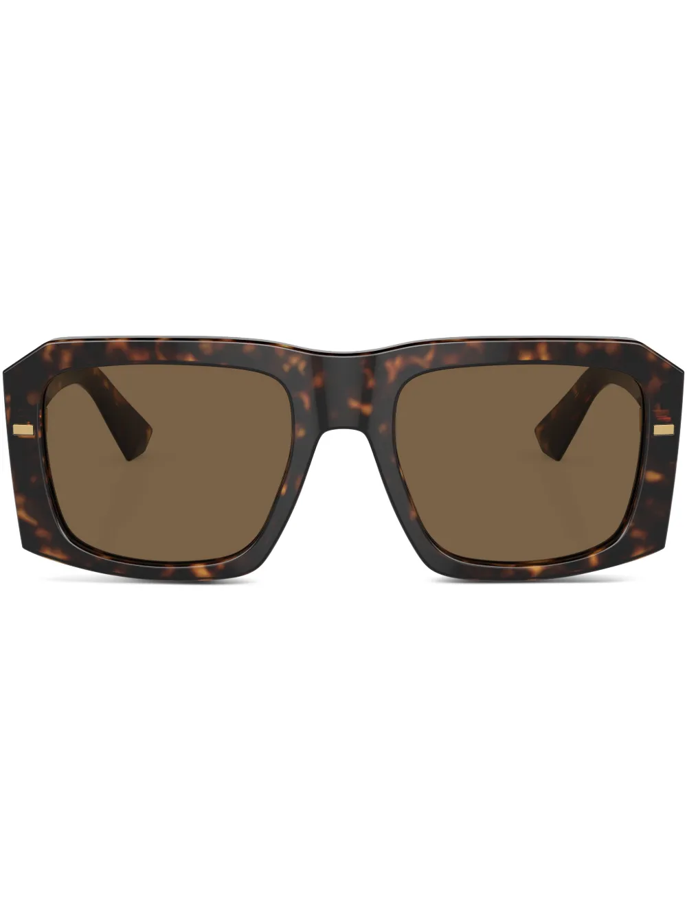 

Солнцезащитные очки черепаховой расцветки Dolce & Gabbana Eyewear, зеленый