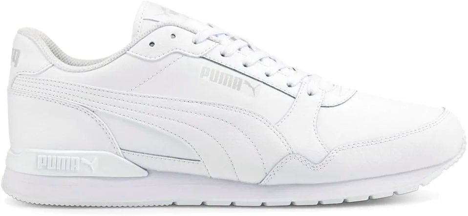 

Мужские кроссовки PUMA St Runner V3 с шнуровкой, повседневные - белые, белый