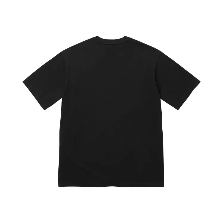 Футболка Supreme x MM6 Maison Margiela Money с коротким рукавом, черная — фото 2