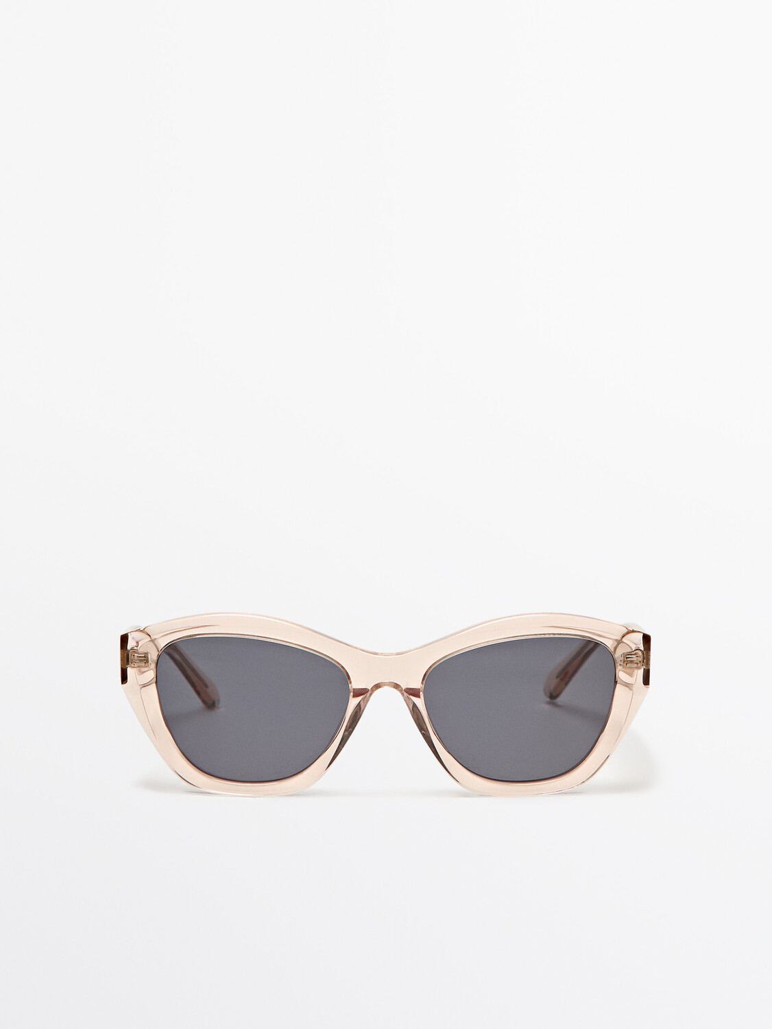 

Полупрозрачные солнцезащитные очки Massimo Dutti, оранжевый