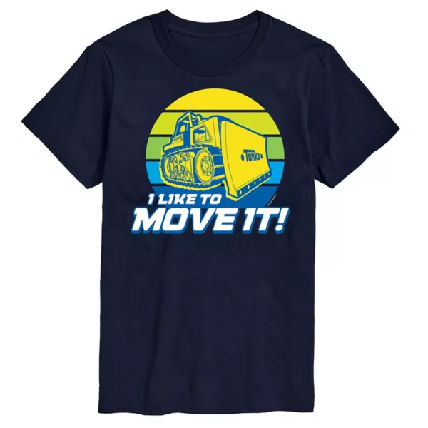 

Мужская футболка с принтом "I like to move it" Tonka, синий