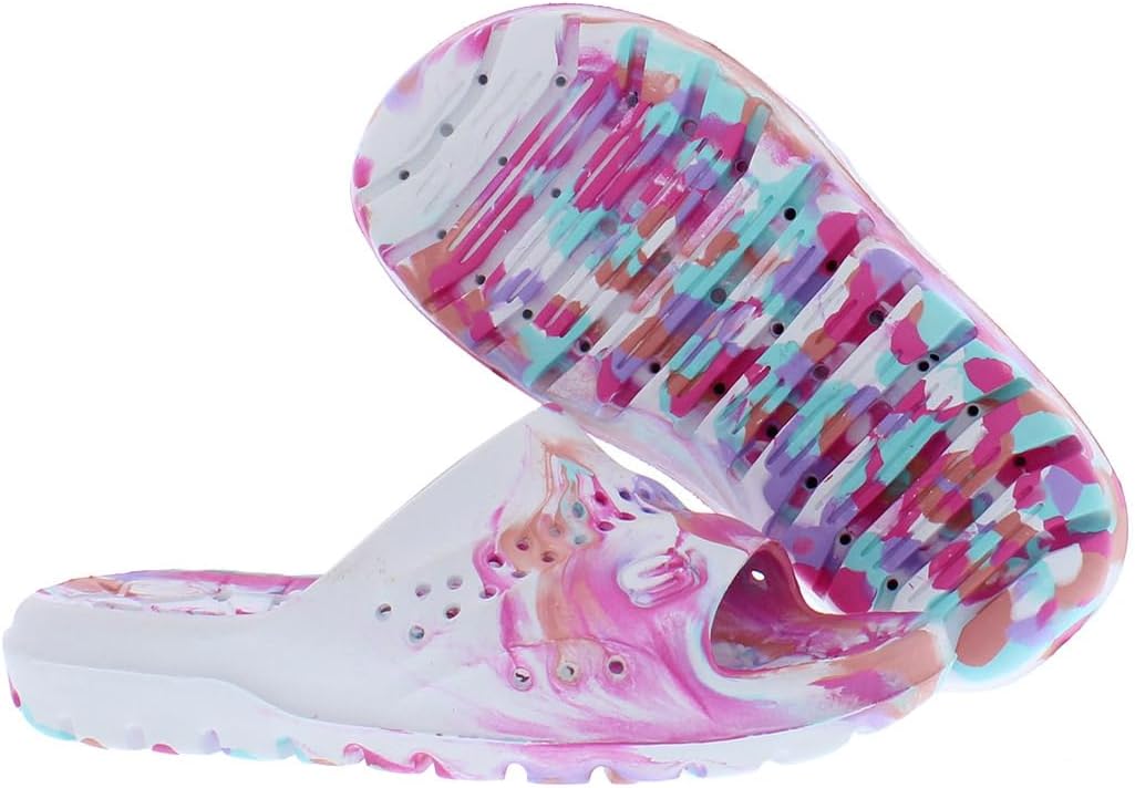 Сандалии Skechers Foamies Hogan для мальчиков - Aqua Spurt Slide, Multicolor-multi-colored — фото 4