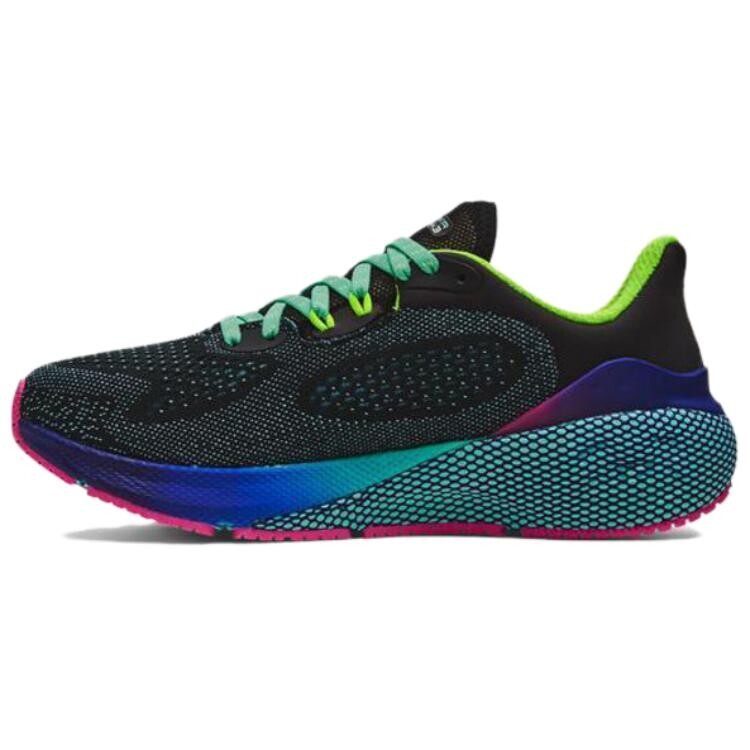 

Кроссовки женские HOVR Machina 3 с низким верхом, черные/зеленые Under Armour