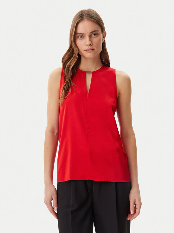 

Топний стандартный крой K20K208190 Calvin Klein, красный