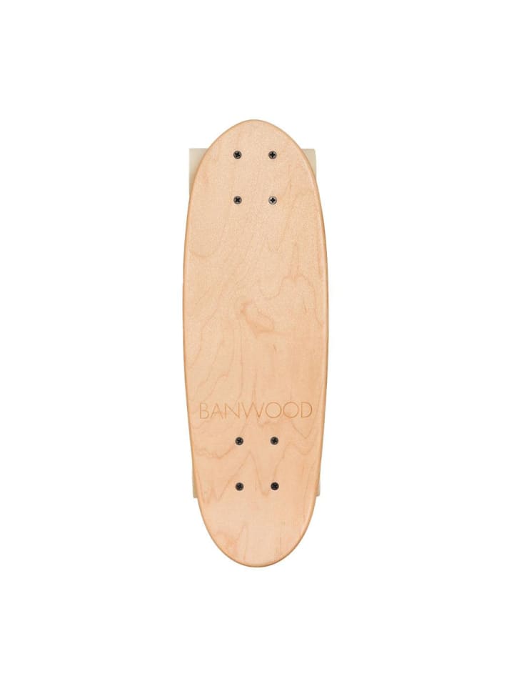 

Деревянный скейтборд для детей от 3 лет и старше, натуральное покрытие BANWOOD