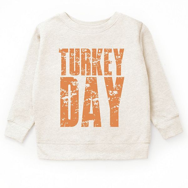 

Графический худи с принтом Turkey day block distressed The Juniper Shop, Natural
