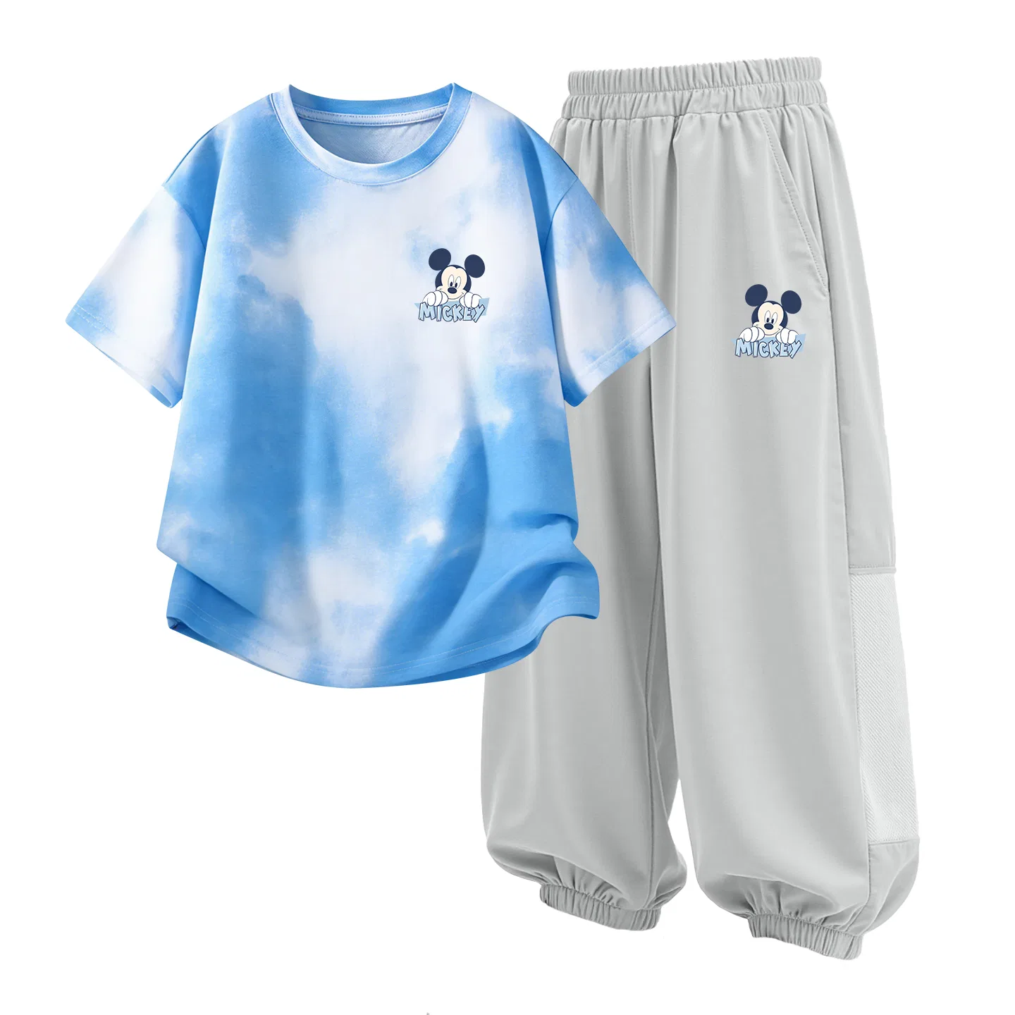 Детский спортивный костюм Casual Sportswear 2 Piece Set Disney, Di Signature Qi K Twilight Blue+Di Signature Qi K Misty Mountain Gray