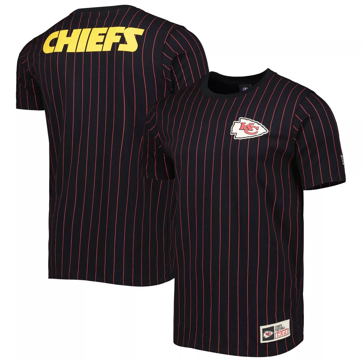 

Мужская черная футболка New Era Kansas City Chiefs City Arch, Черный, Мужская черная футболка New Era Kansas City Chiefs City Arch