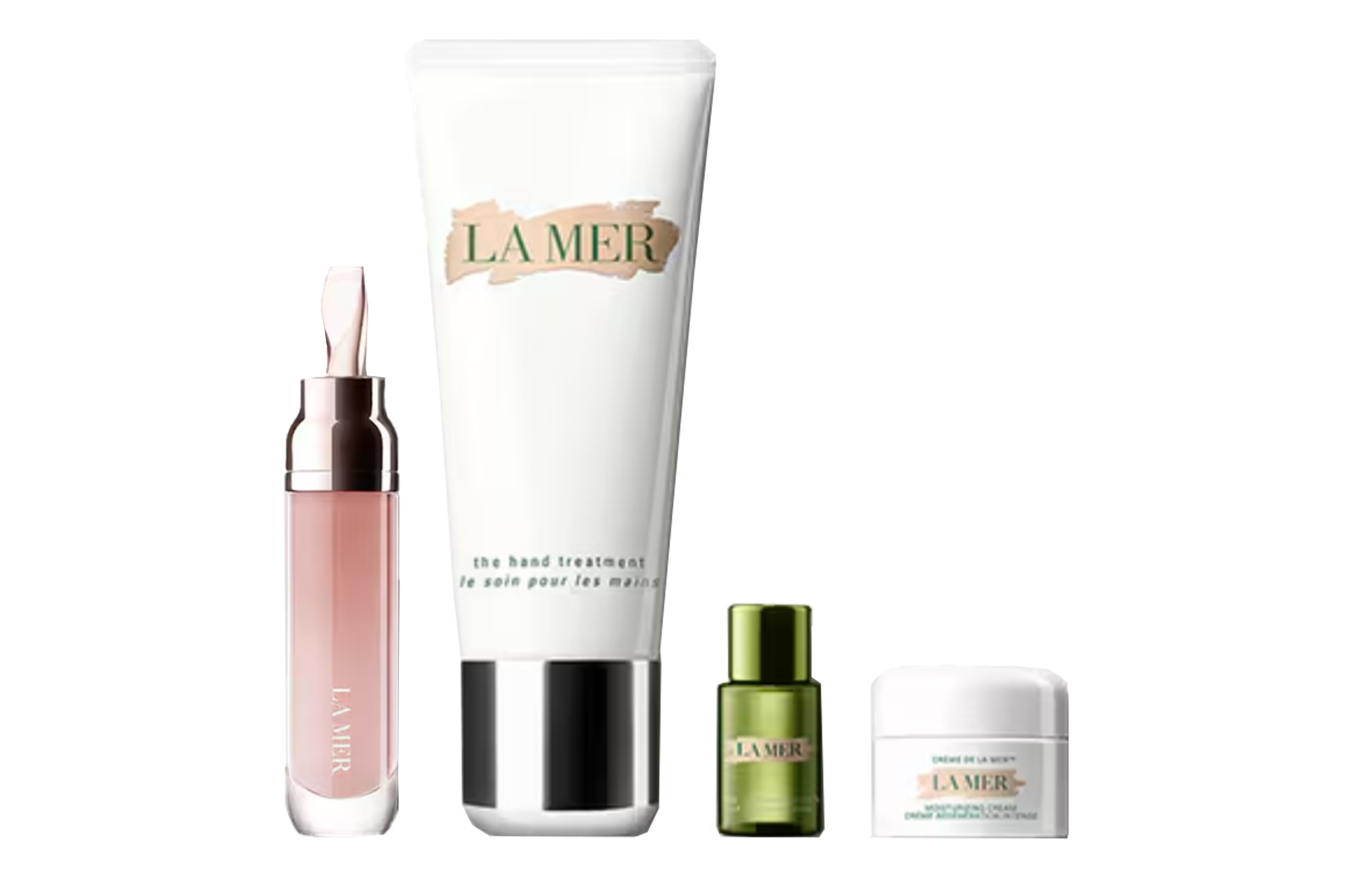 

Набор для ухода за губами и руками Hailanzhimi увлажняющий и восстанавливающий 7мл+100мл+5мл+7мл LA MER