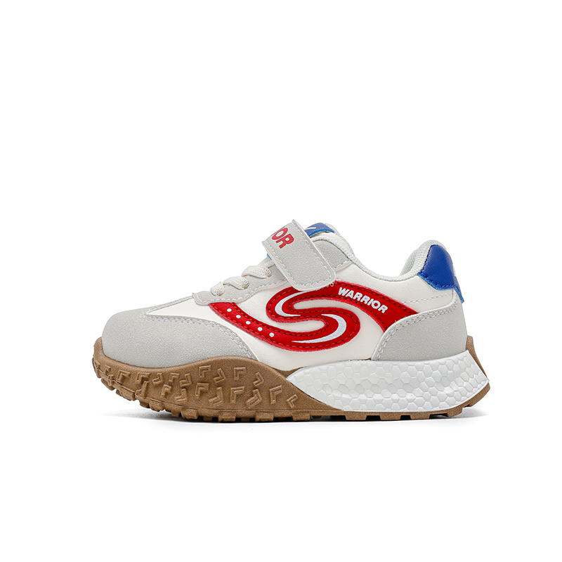 

Детские повседневные кроссовки Kids WARRIOR, бежевый красный