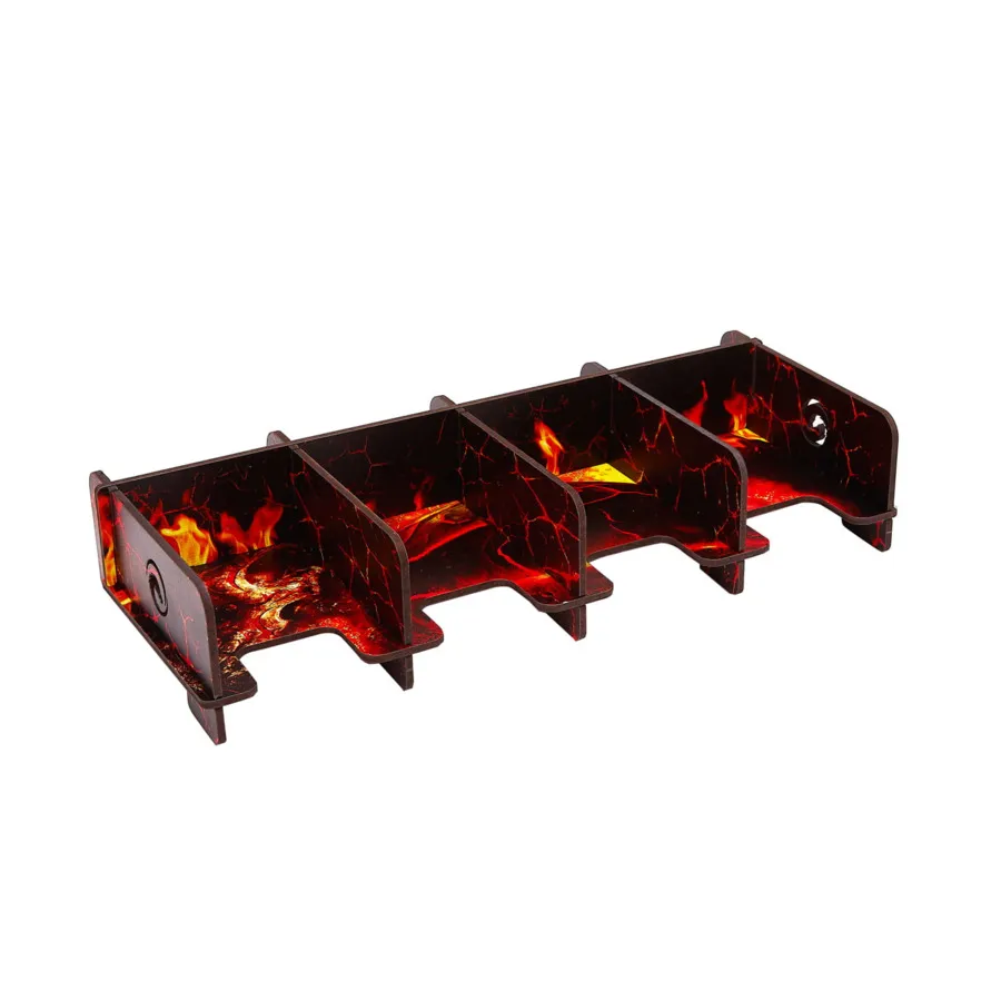 

Визитница Inferno с полным принтом, 4 л, Card Protector/Storage (E-Raptor)