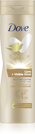

Лосьон для автозагара для тела Dove Body Love, Light to Medium 250 ml