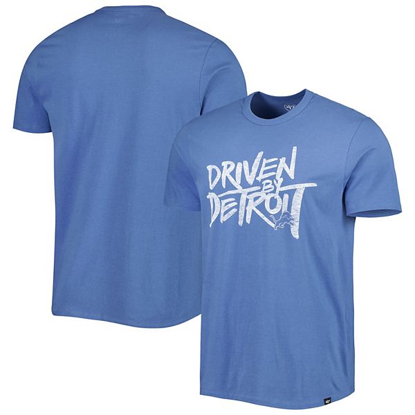 

Мужская футболка '47 Detroit Lions Driven by Detroit синяя Unbranded