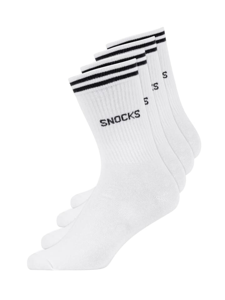 

Носки SNOCKS, белый, Серый, Носки SNOCKS, белый