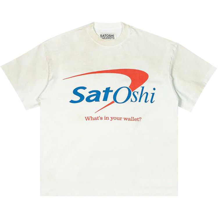 

Футболка Satoshi Nakamoto Bank Of Satoshi T-Shirt 'White', белый