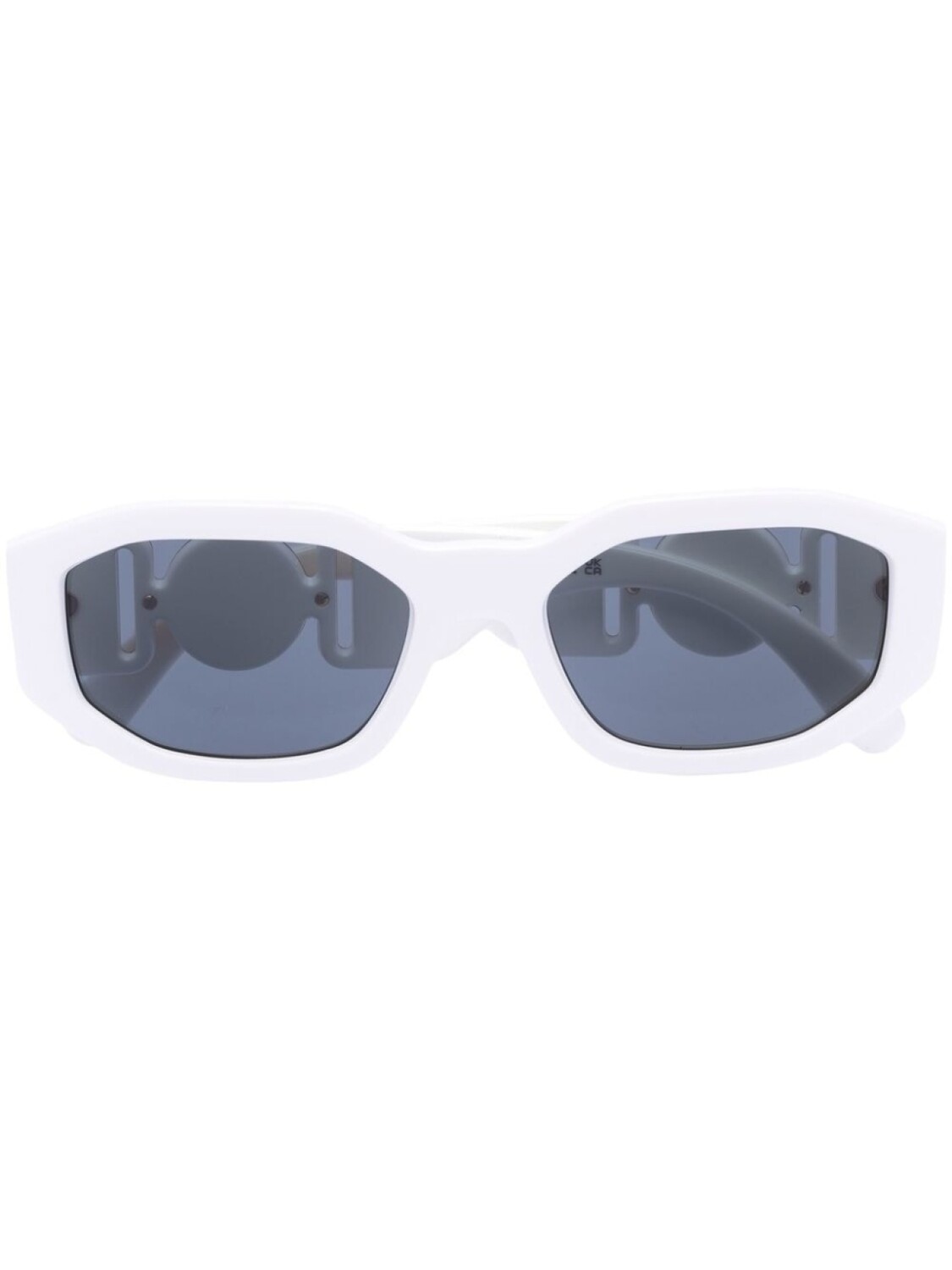 

Versace Eyewear солнцезащитные очки Biggie, белый