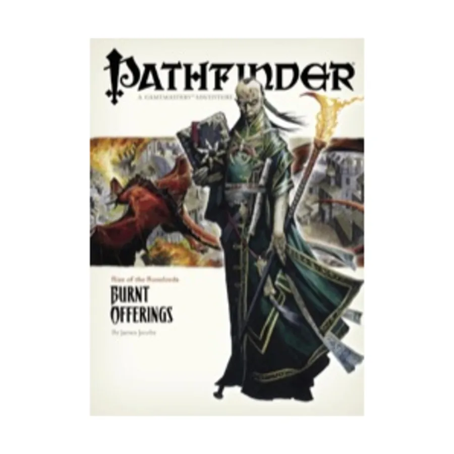 

#1 "Rise of the Runelords #1 - Burnt Offerings" (Gen Con 2007 Edition), Pathfinder Roleplaying Game (1st Edition) - Adventure Path #001 - #030, мягкая обложка