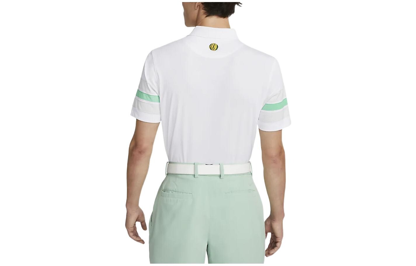 Рубашка поло Dri-Fit мужская белая Nike, белый — фото 2