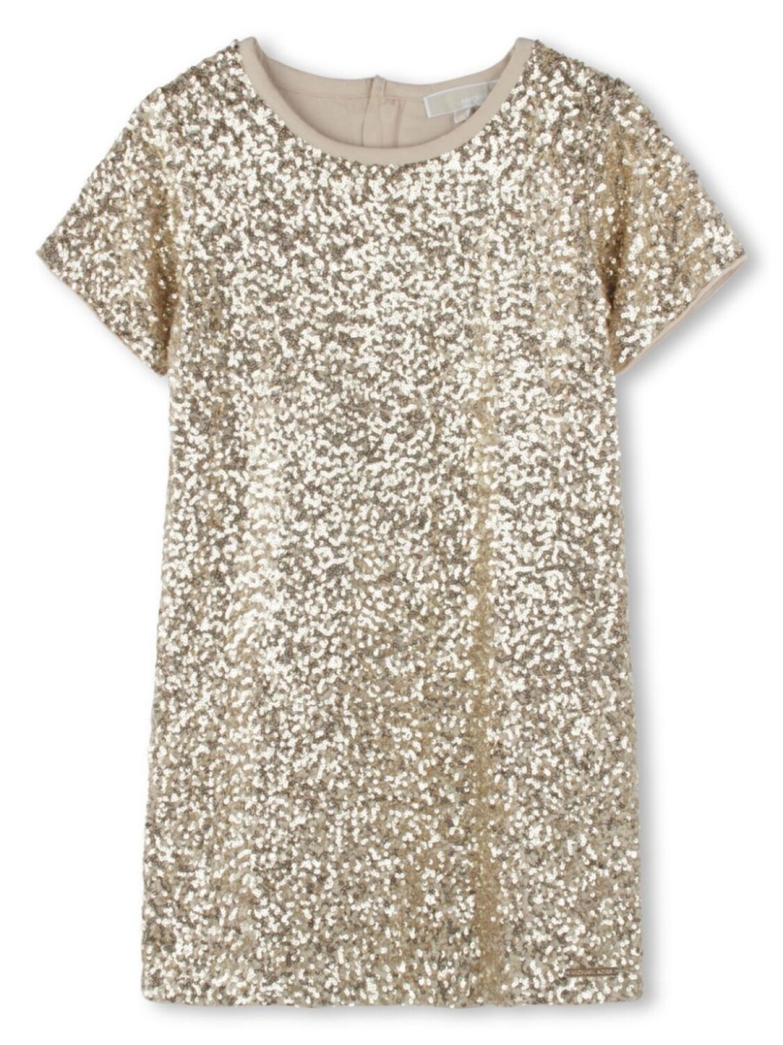 

Платье Michael Kors Kids с пайетками, золотой