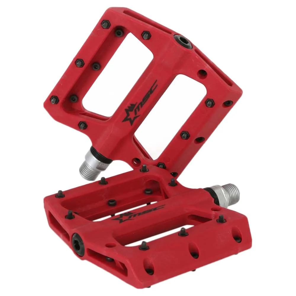 

Педали MSC Nylon Platform CrMo, красный
