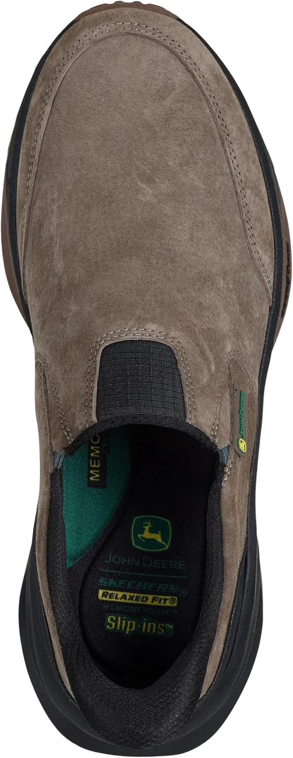 Мужские слипоны Skechers Skechers X John Deere с расслабленной посадкой: Knox - кроссовки Renzo для мужчин — фото 4