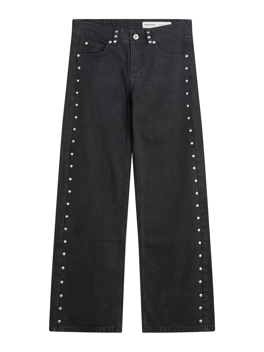 

Мешковатые джинсы Bershka, Black denim