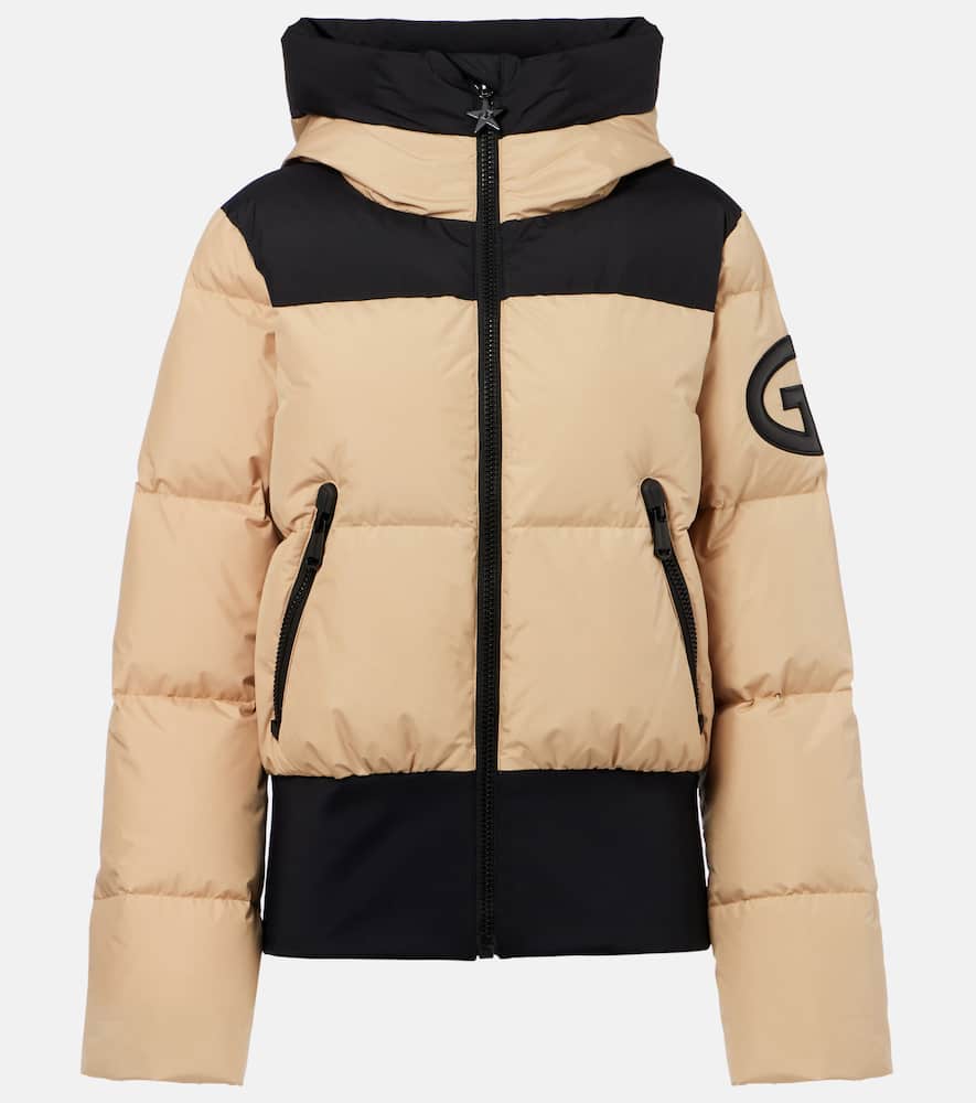 

Утепленная лыжная куртка с стеганой подкладкой Goldbergh, Caramello