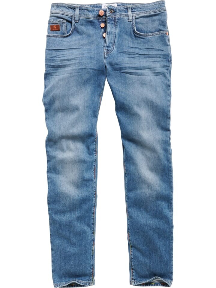 

Джинсы Carlo Colucci Slim-fit-Jeans MIAMI, синий