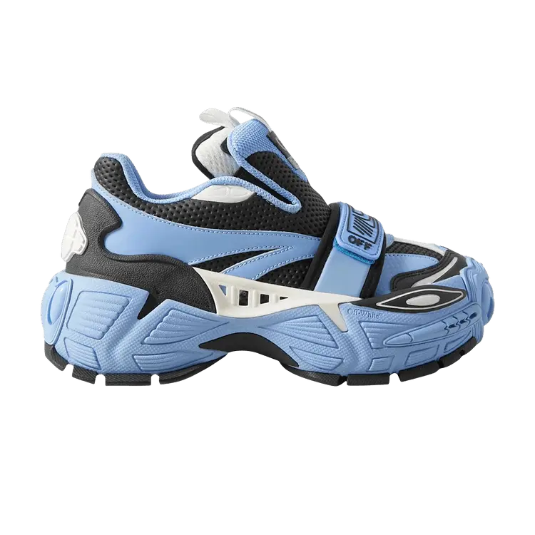 Кроссовки Off-White Wmns Glove Slip On 'Light Blue Black', синий
