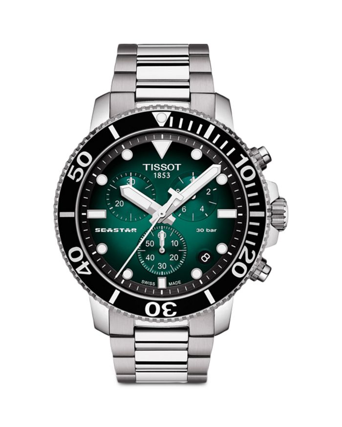 

Хронограф Seastar 1000, 45,5 мм Tissot