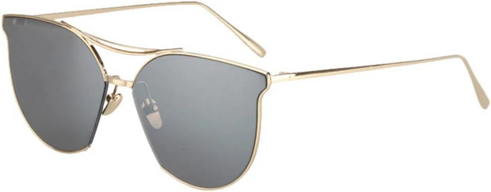 

Женские дизайнерские солнцезащитные очки OWL, металлические, модные, в стиле «кошачий глаз», авиаторы, ретро, ​​зеркальные и с дымчатыми линзами, 86011 Gold Mirror