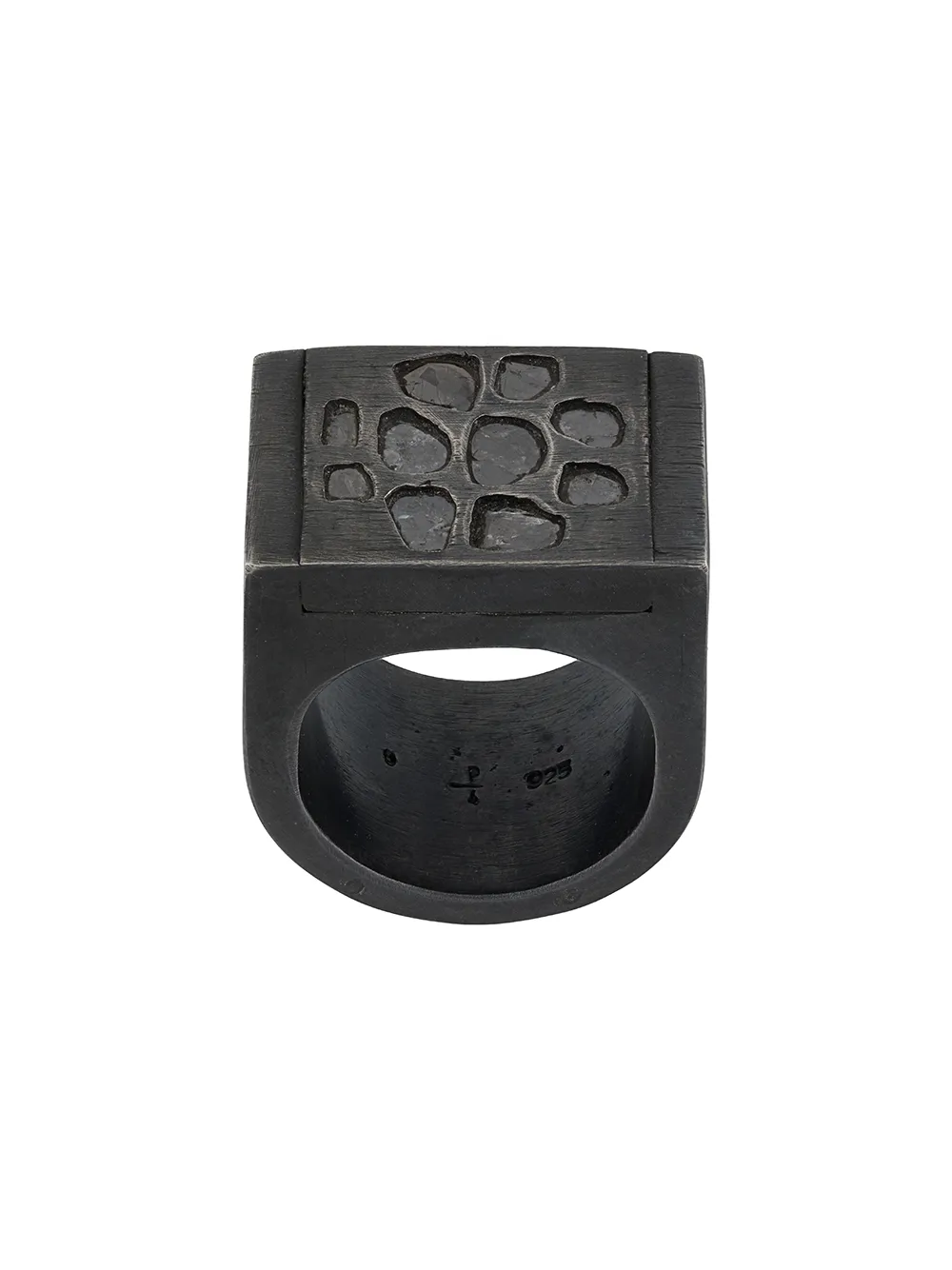 

Кольцо Kadia Mega Pavé Parts of Four, серебяный