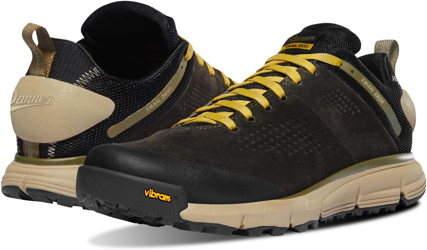 

Мужские походные туфли Danner, оливковый/желтый