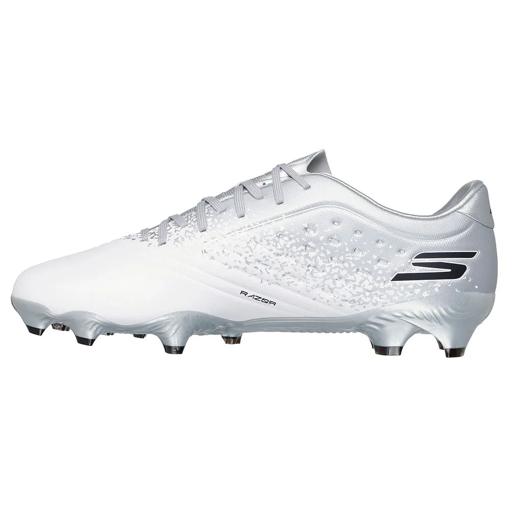 Футбольные бутсы Skechers Razor 1.5 Academy FG, белый — фото 3