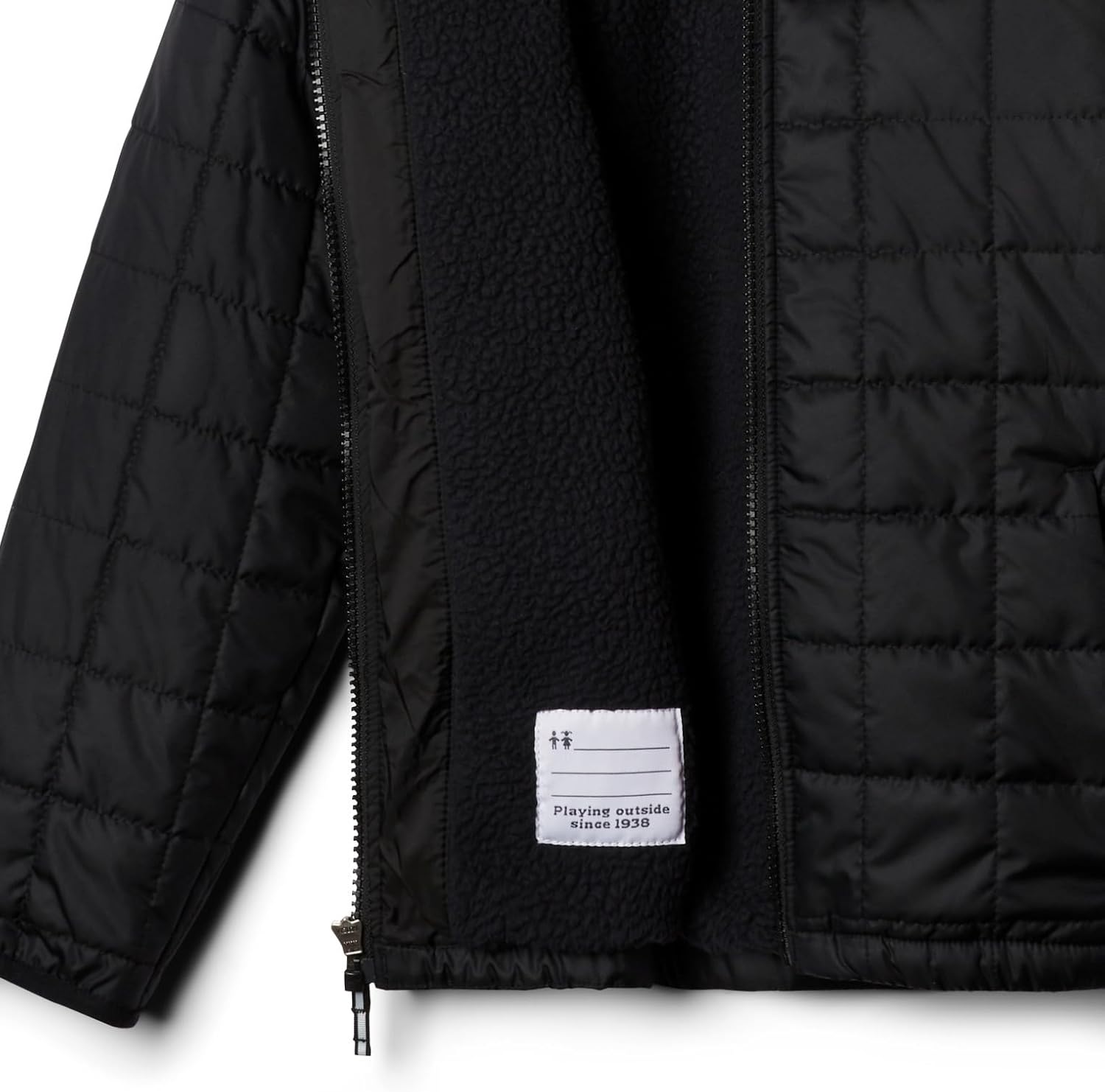 Columbia мальчиковская куртка Rugged Ridge II с подкладкой из шерпы, Black — фото 2