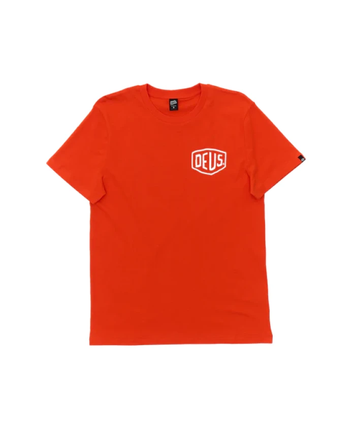 

Футболка с адресом в Венеции, танго в оранжевом цвете Deus Ex Machina, оранжевый