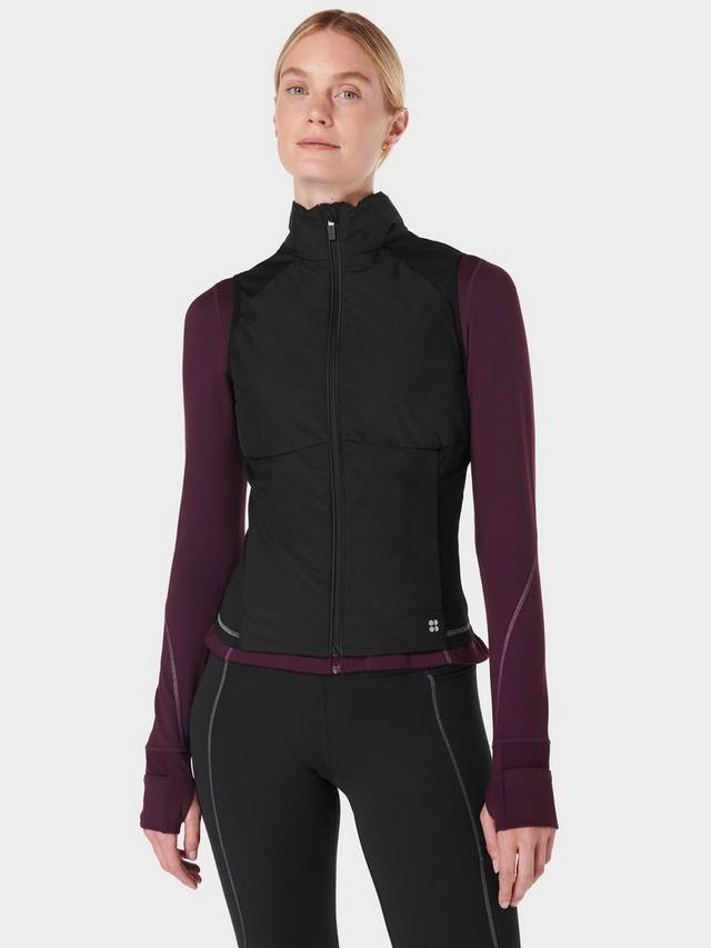 

Безграничный профессиональный жилет Sweaty Betty, черный