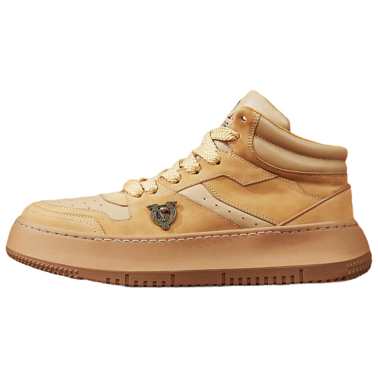 

LOUISPRO Амортизирующие износостойкие полувысокие повседневные туфли мужские оранжевые, цвет Orange