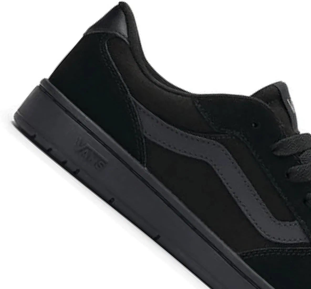 Кроссовки Vans Herren Ryland Wildleder-Turnschuhe, Black/Black — фото 3