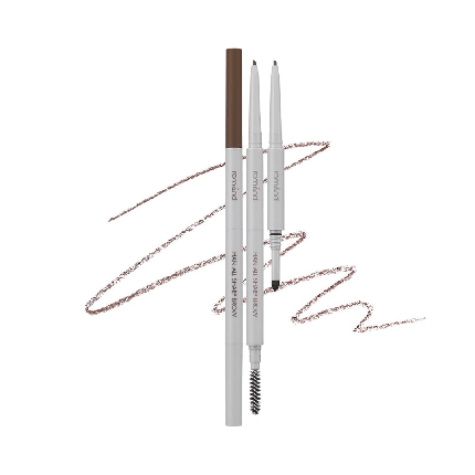 

Карандаш для бровей Han All Sharp Brow W2. Mild Woody - 0,24 г, теплый молочно-коричневый оттенок Rom&Nd