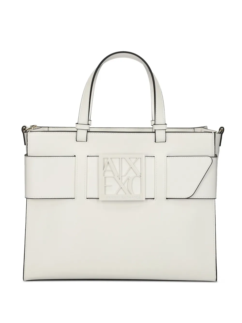 

Сумка-тоут с логотипом Armani Exchange, белый