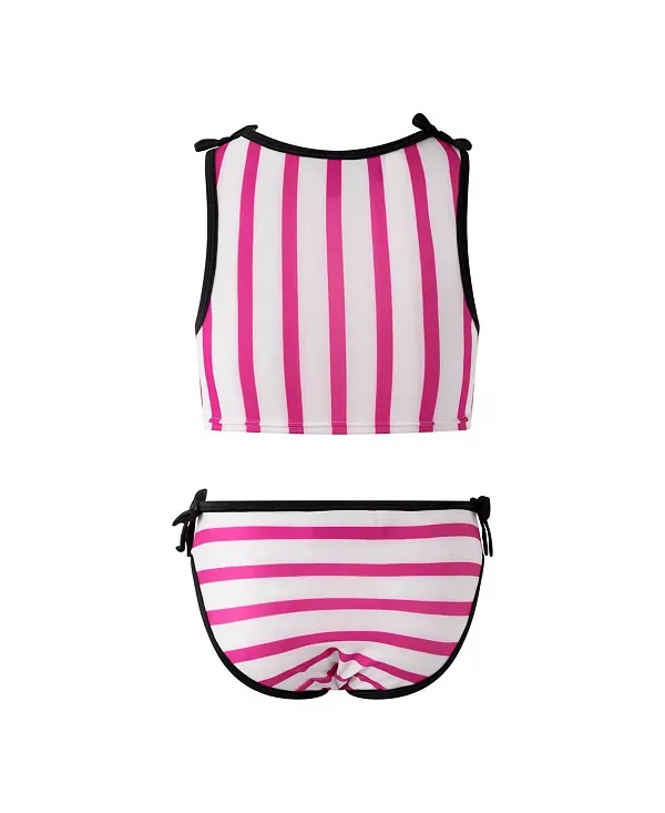 Бикини в полоску «Элоиз» - для маленьких и больших детей. Rachel Riley, Pink — фото 2