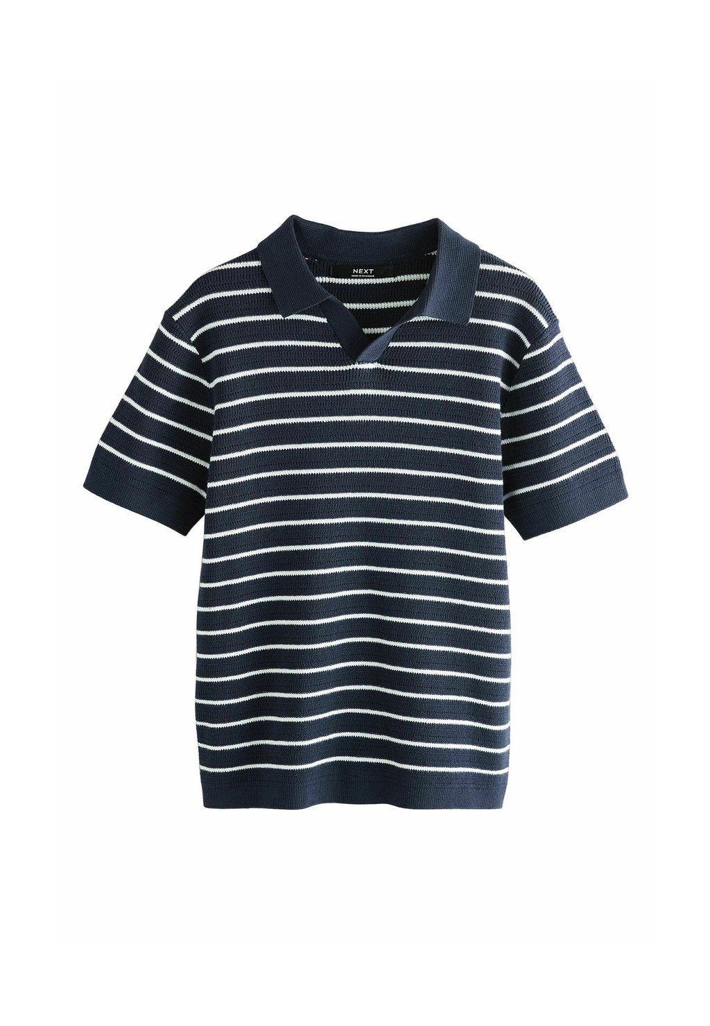 

Поло SHORT SLEEVE TROPHY NECK - REGULAR FIT Next, синий